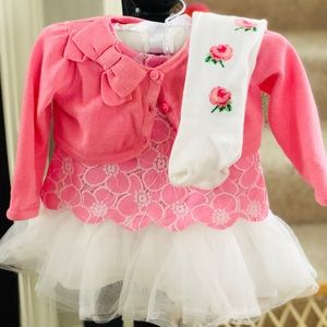 Janie and Jack baby girl size 3-6 months dress